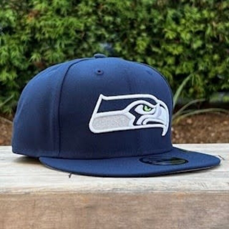 New Era Seattle Seahawks Navy Team Snapback 950