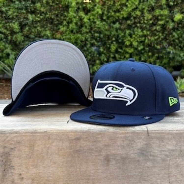 New Era Seattle Seahawks Navy Team Snapback 950