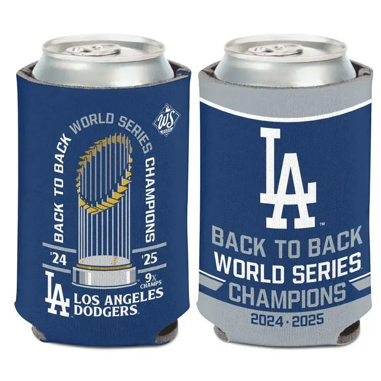 Wincraft MLB Los Angeles Dodgers Back to Back World Series Champion Can Cooler