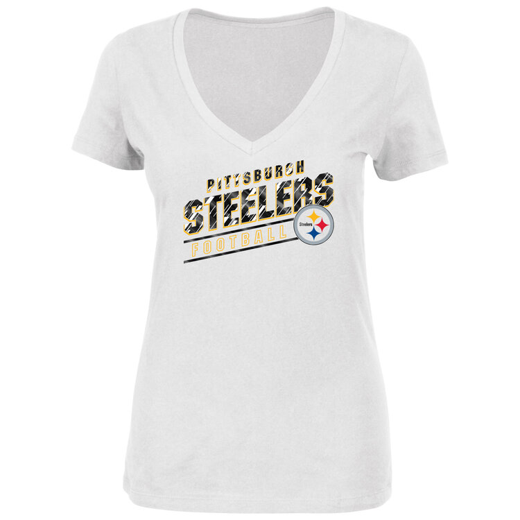 Majestic Steelers W A Life Above White