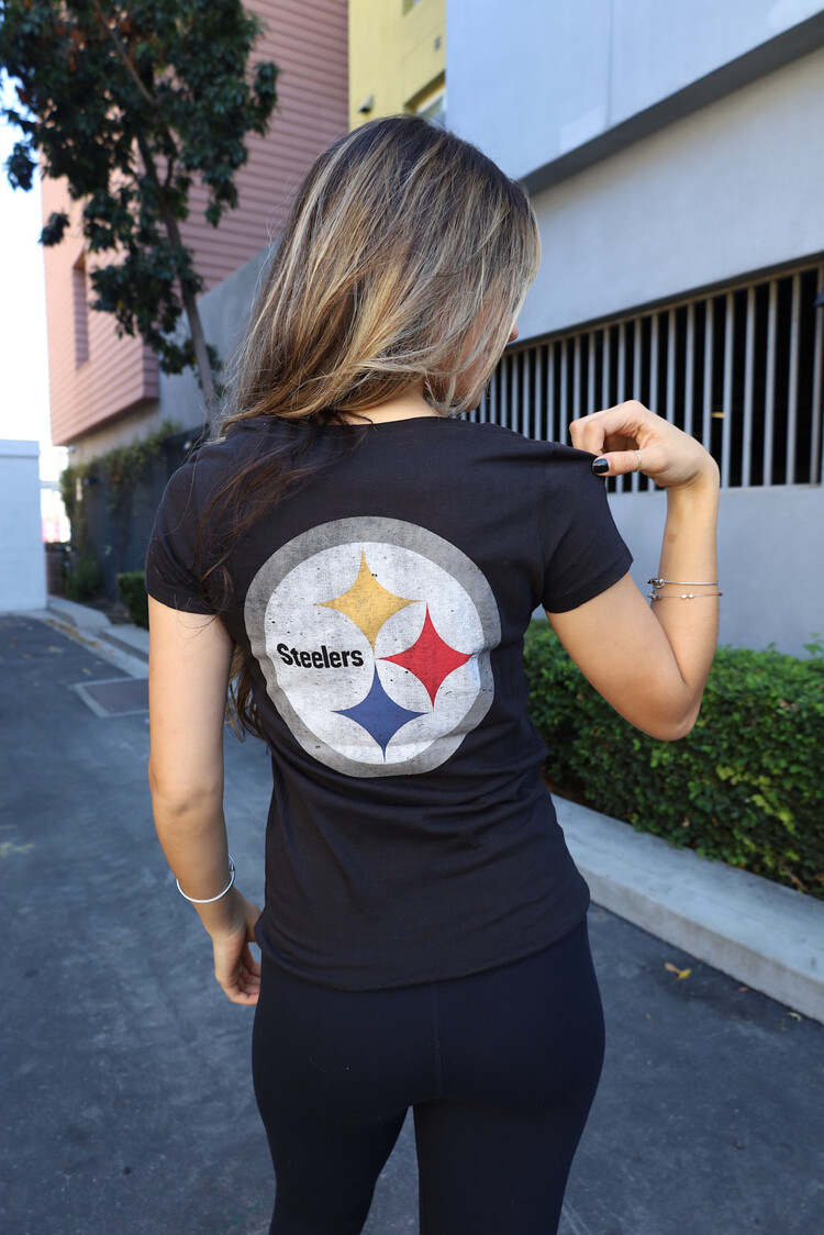 47 Brand Steelers W '47 Flanker MVP V-Neck