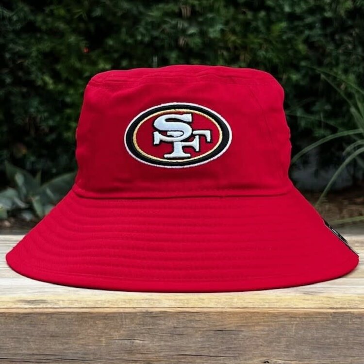 New Era 49ers Red Evergreen Bucket