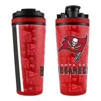 Wincraft 4D Stainless Steel Ice Shaker Tumbler 26 oz Team Color - Buccaneers