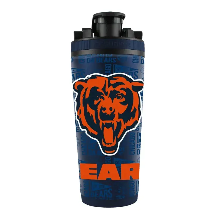Wincraft 4D Stainless Steel Ice Shaker Tumbler 26 oz Team Color - Bears