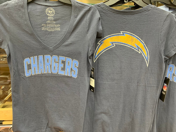 47 Brand Chargers W '47 Flanker MVP V-Neck