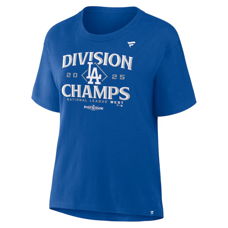 Fanatics LA Dodgers Women's 2025 Division Champs Locker Room