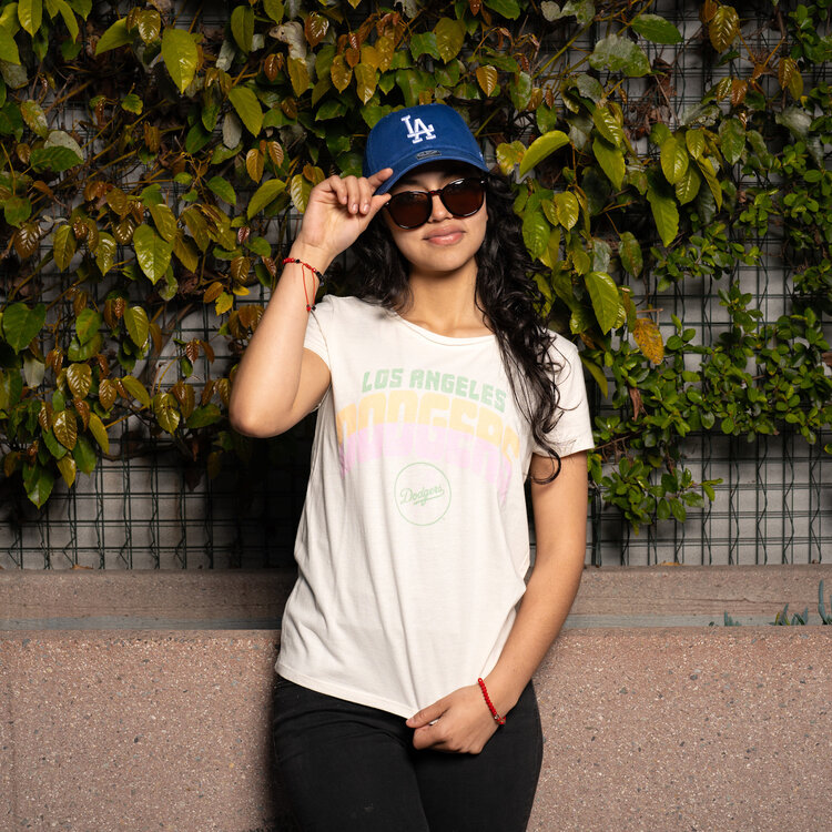 47 Brand Dodgers 47 W Sandstone Far Out Frankie Tee