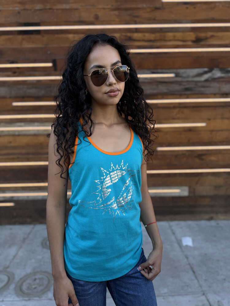 47 Brand Dolphins W Tank 47Brand '16 Clutch Aqua