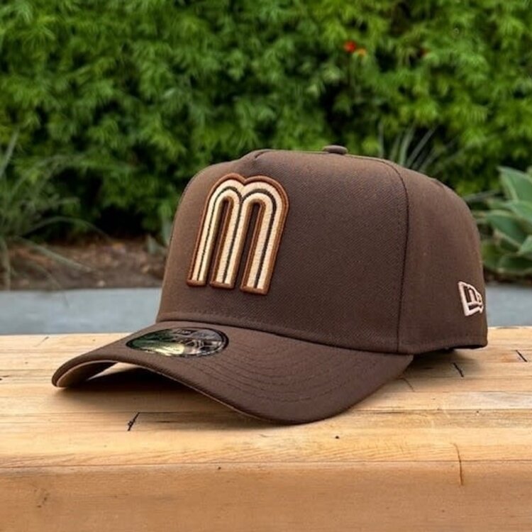 New Era Mexico Brown Ivory Tan UV 940 A-Frame