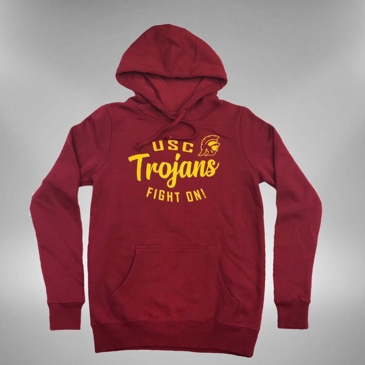 USC Trojans W Kim P/O Hoodie Cardinal