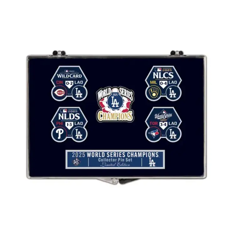 Wincraft LA Dodgers 2025 Road to World Series 5-Pin Set