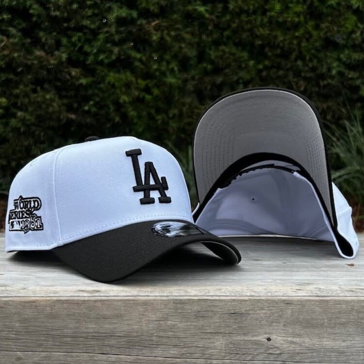 New Era LA Dodgers White/Black 1981 WS 940 A-Frame