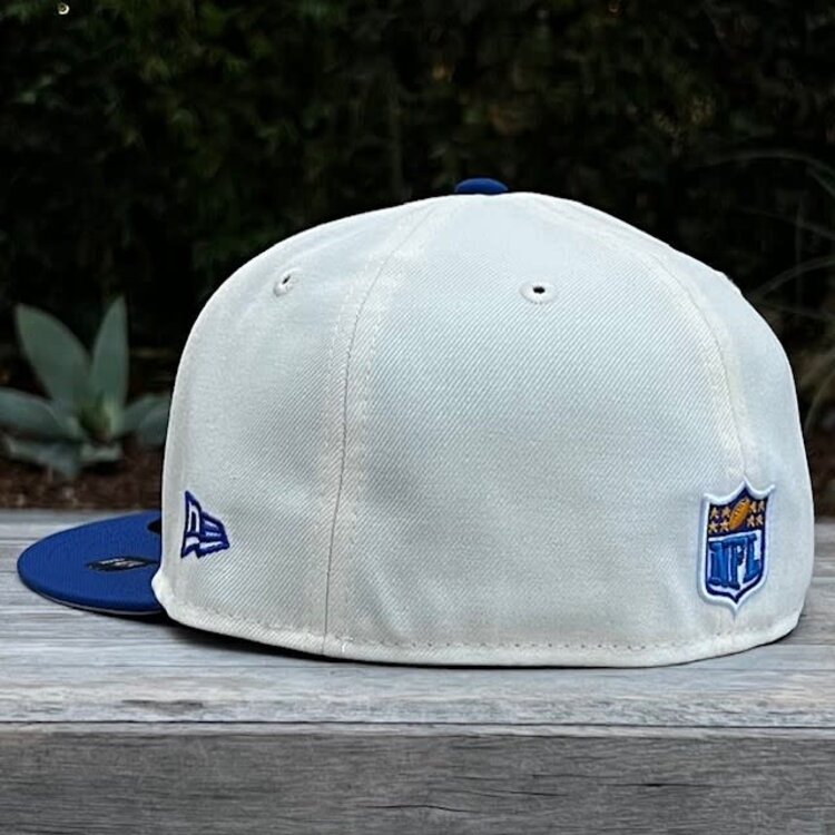 New Era LA Rams Retro Script Ivory/Royal SBLVI