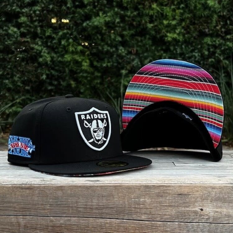 New Era Raiders Black SB XVIII Sarape UV