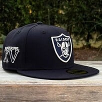 New Era Raiders Navy Ivory Super Bowl XV