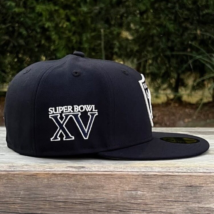 New Era Raiders Navy Ivory Super Bowl XV