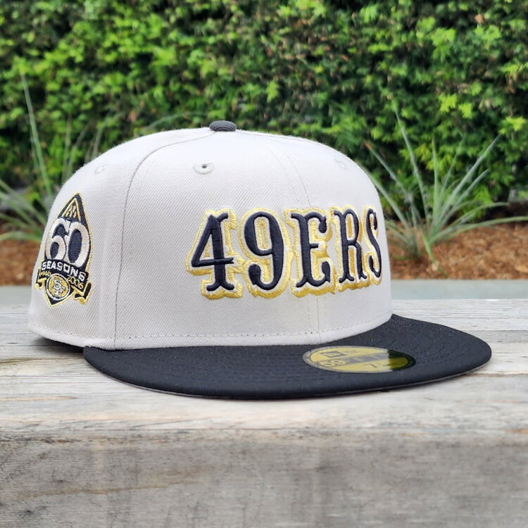 New Era 49ers Retro Stone/Black 60 Seasons
