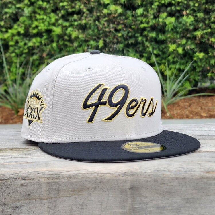 New Era 49ers Script Stone/Black SB XXIX