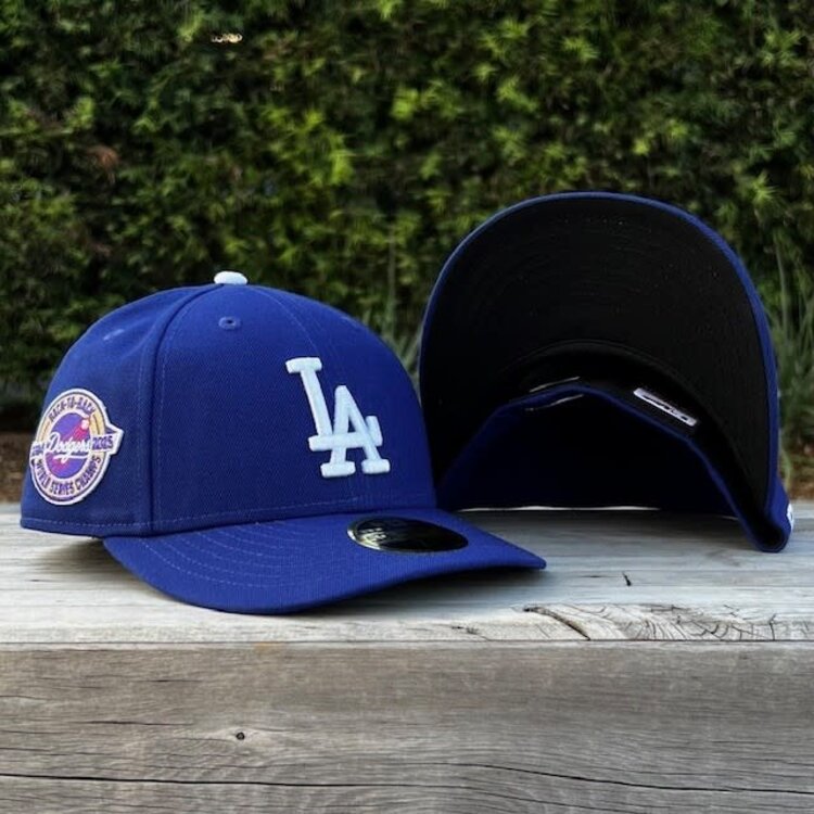 New Era LA Royal Back to Back WS Champs Circle SP Low Profile