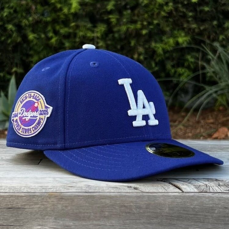 New Era LA Royal Back to Back WS Champs Circle SP Low Profile