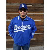 Mitchell and Ness LA Dodgers Men's 2005 Dugout Jacket Royal
