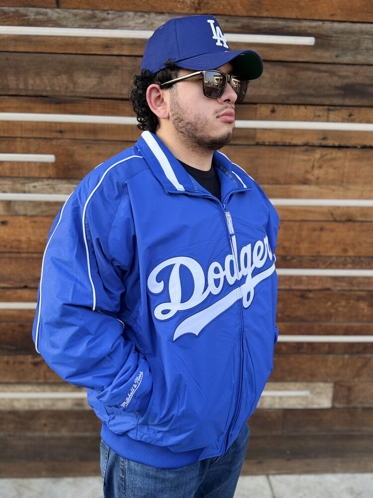 Mitchell and Ness LA Dodgers Men's 2005 Dugout Jacket Royal