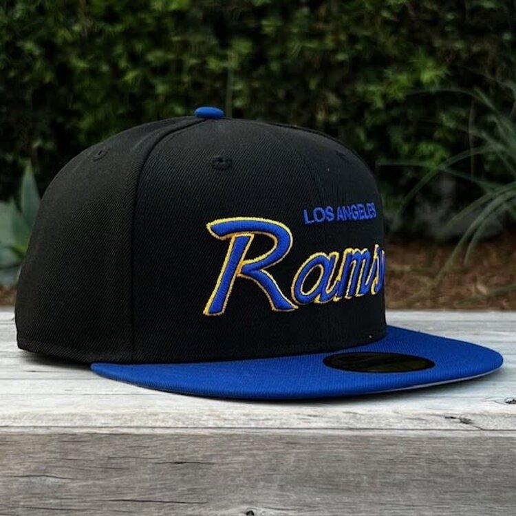 New Era LA Rams Retro Script Black/Royal