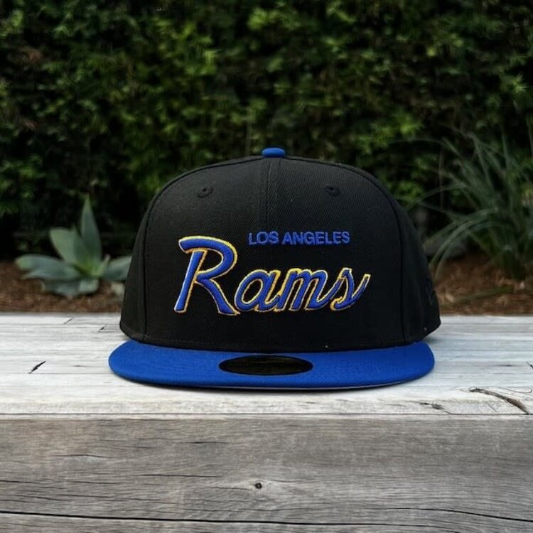 New Era LA Rams Retro Script Black/Royal