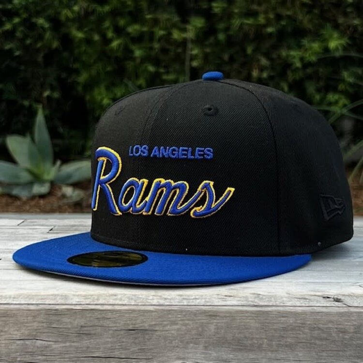 New Era LA Rams Retro Script Black/Royal