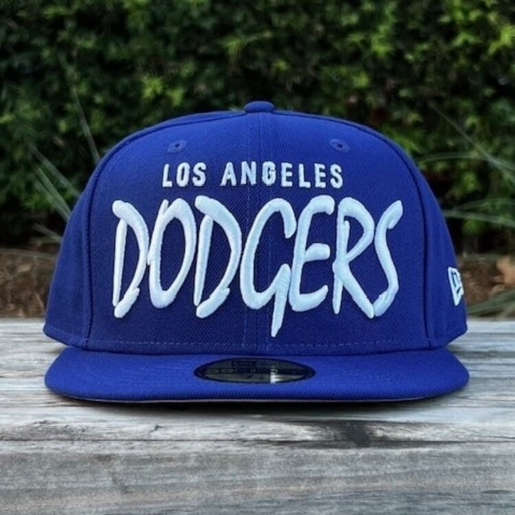 New Era LA Dodgers Royal White Sketch