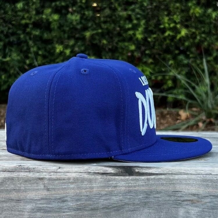 New Era LA Dodgers Royal White Sketch