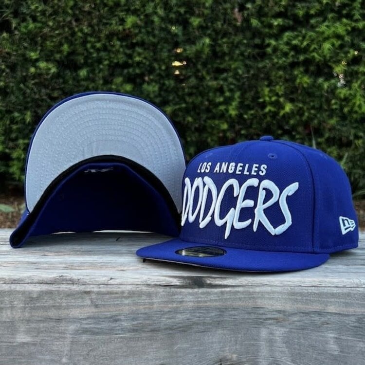 New Era LA Dodgers Royal White Sketch