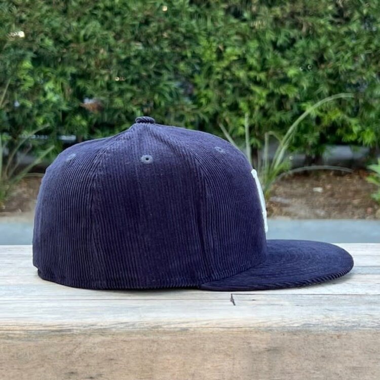 New Era LA Dodgers Navy Corduroy Gray UV