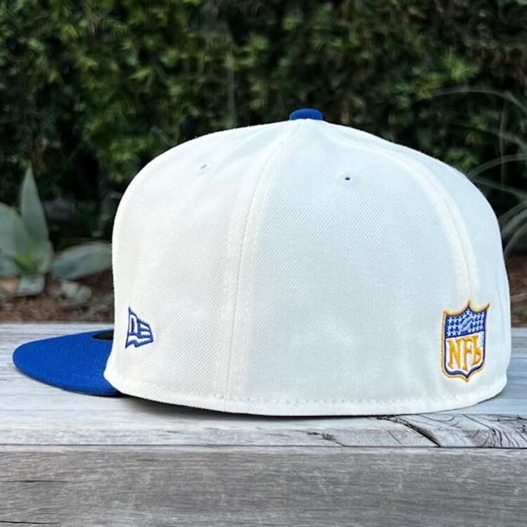 New Era LA Rams Ivory/Royal Retro Helmet SP