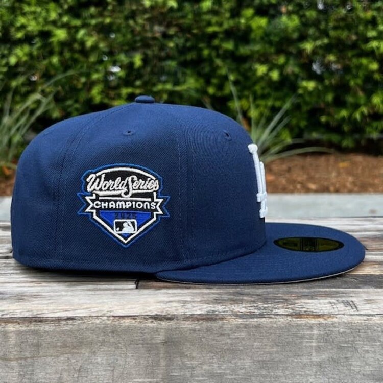 New Era LA Navy White 2025 World Series Champs Side Patch SP