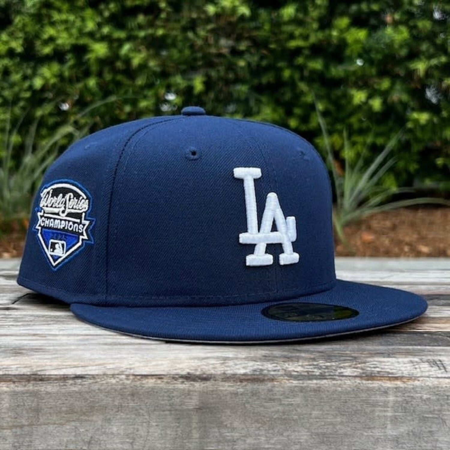 LA Navy White 2025 World Series Champs Side Patch SP - The Locker