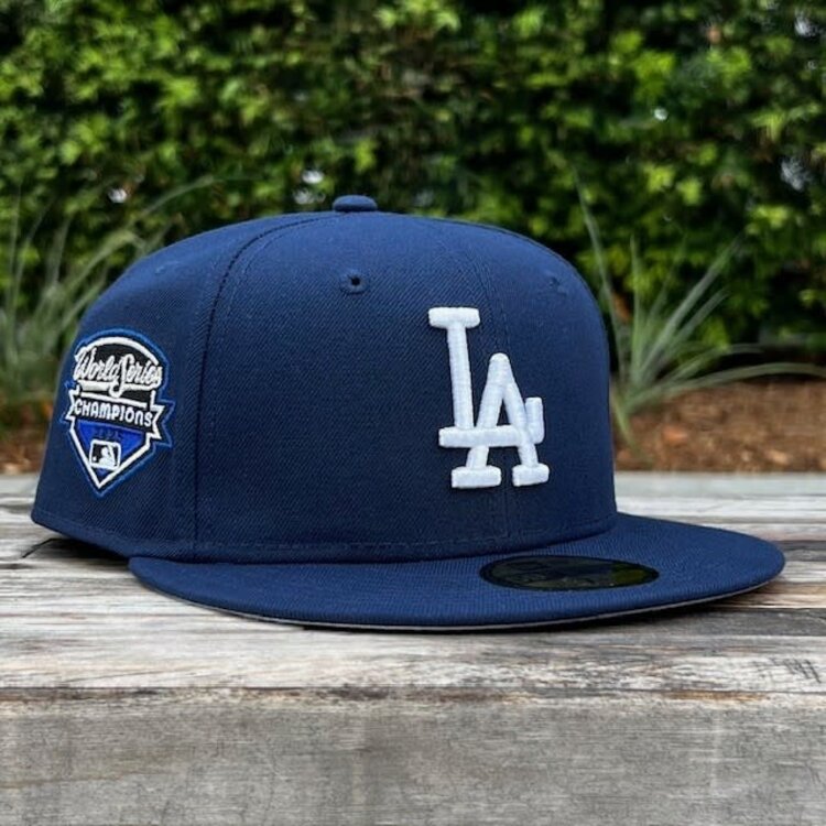 New Era LA Navy White 2025 World Series Champs Side Patch SP