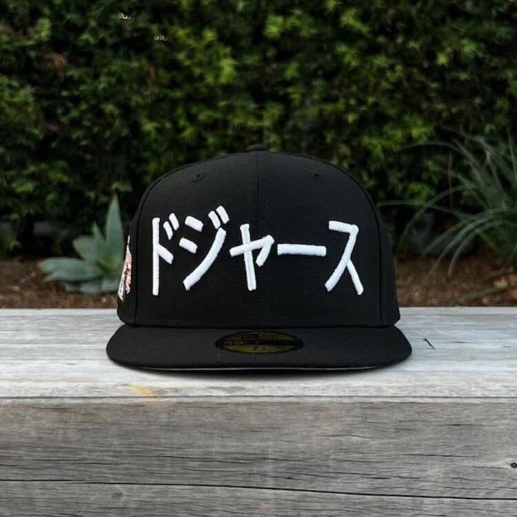 New Era LA Dodgers Black White Kanji Tokyo Series SP