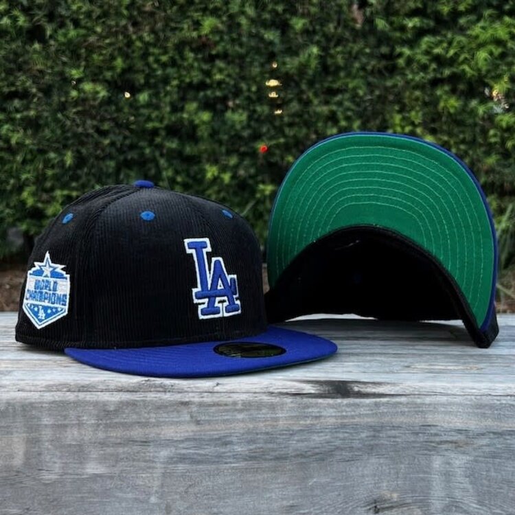 New Era LA Black Corduroy/Royal RW 2020 World Series Champs