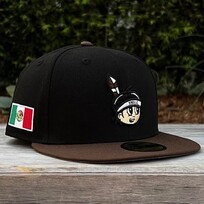 New Era Yaquis Face Black/Brown Mexico Flag SP