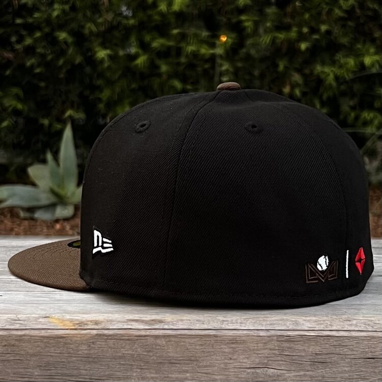 New Era Yaquis Face Black/Brown Mexico Flag SP