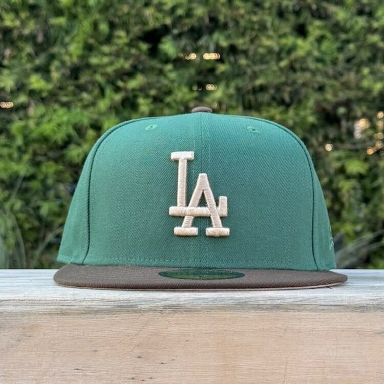 New Era LA Dodgers Pine Green/Brown Light Khaki UV