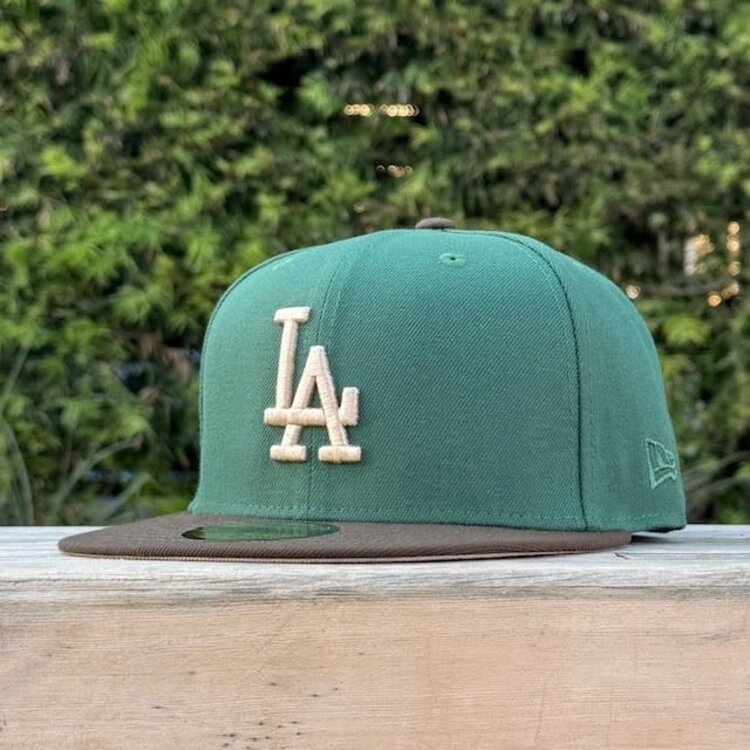 New Era LA Dodgers Pine Green/Brown Light Khaki UV