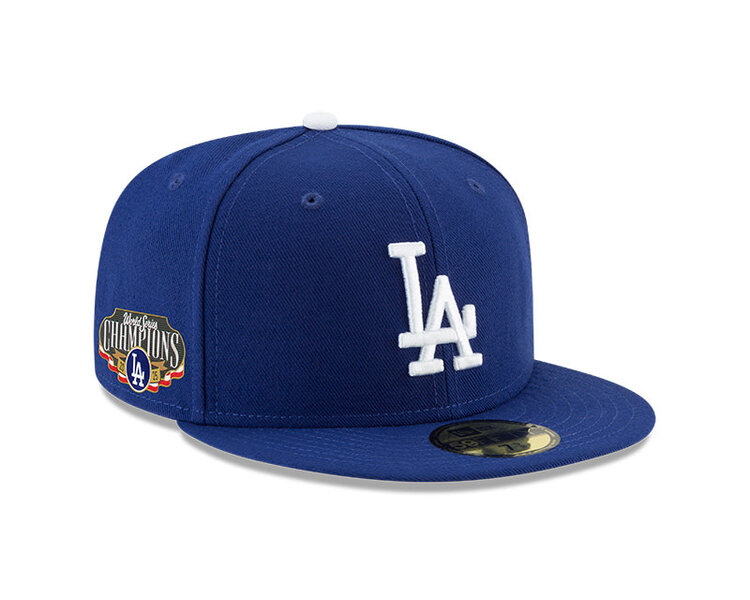 New Era LA Dodgers Royal 2025 World Series Champs Locker Room TPU SP