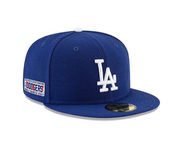 New Era LA Dodgers Royal 2025 World Series Champs Players TPU SP