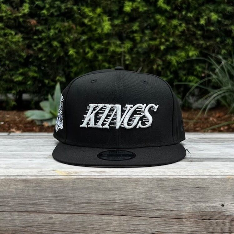 New Era LA Kings Wordmark Black Metallic Silver 2002 ASG 950 Snapback