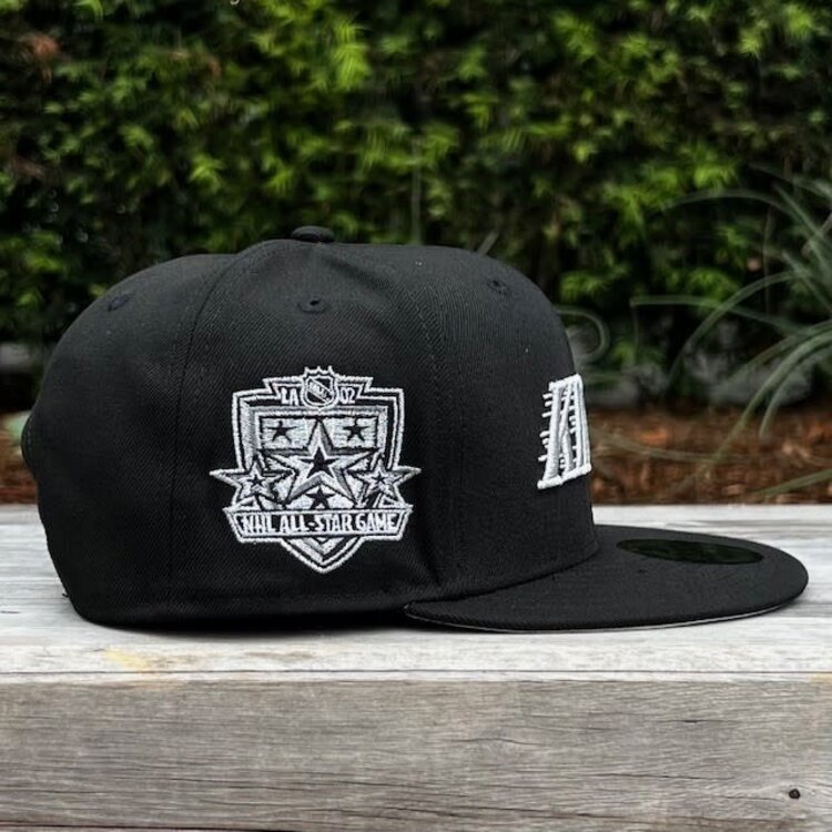 New Era LA Kings Wordmark Black Metallic Silver 2002 ASG 950 Snapback