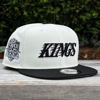 New Era LA Kings Wordmark Ivory/Black 2002 ASG 950 Snapback