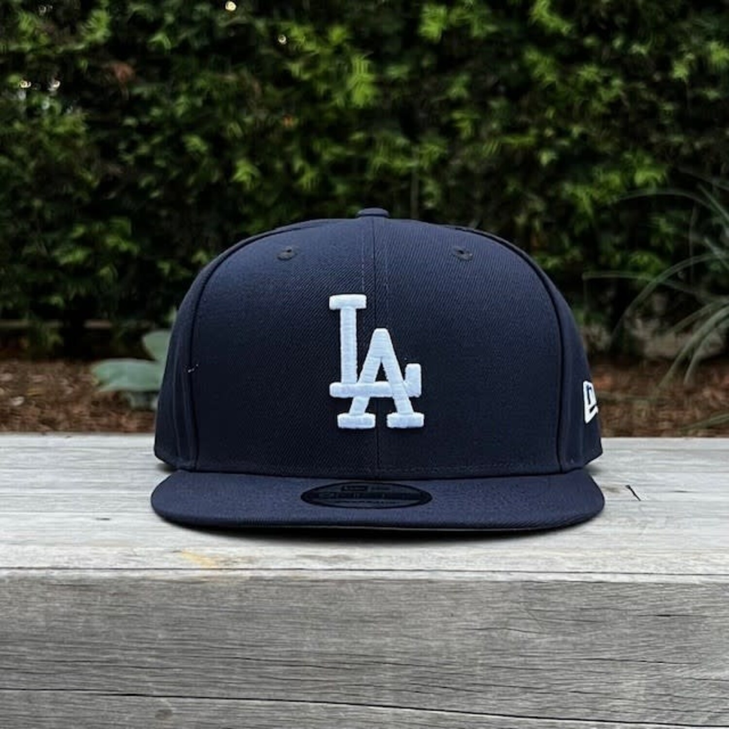 LA Dodgers Midnight Navy White 950 Snapback - The Locker Room of