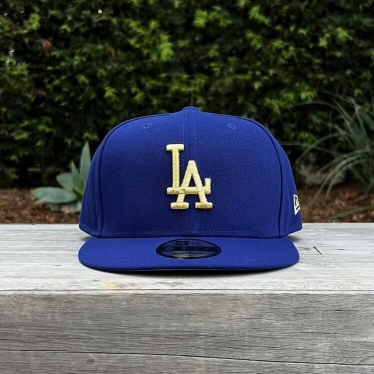 New Era LA Dodgers Royal Metallic Gold 950 Snapback
